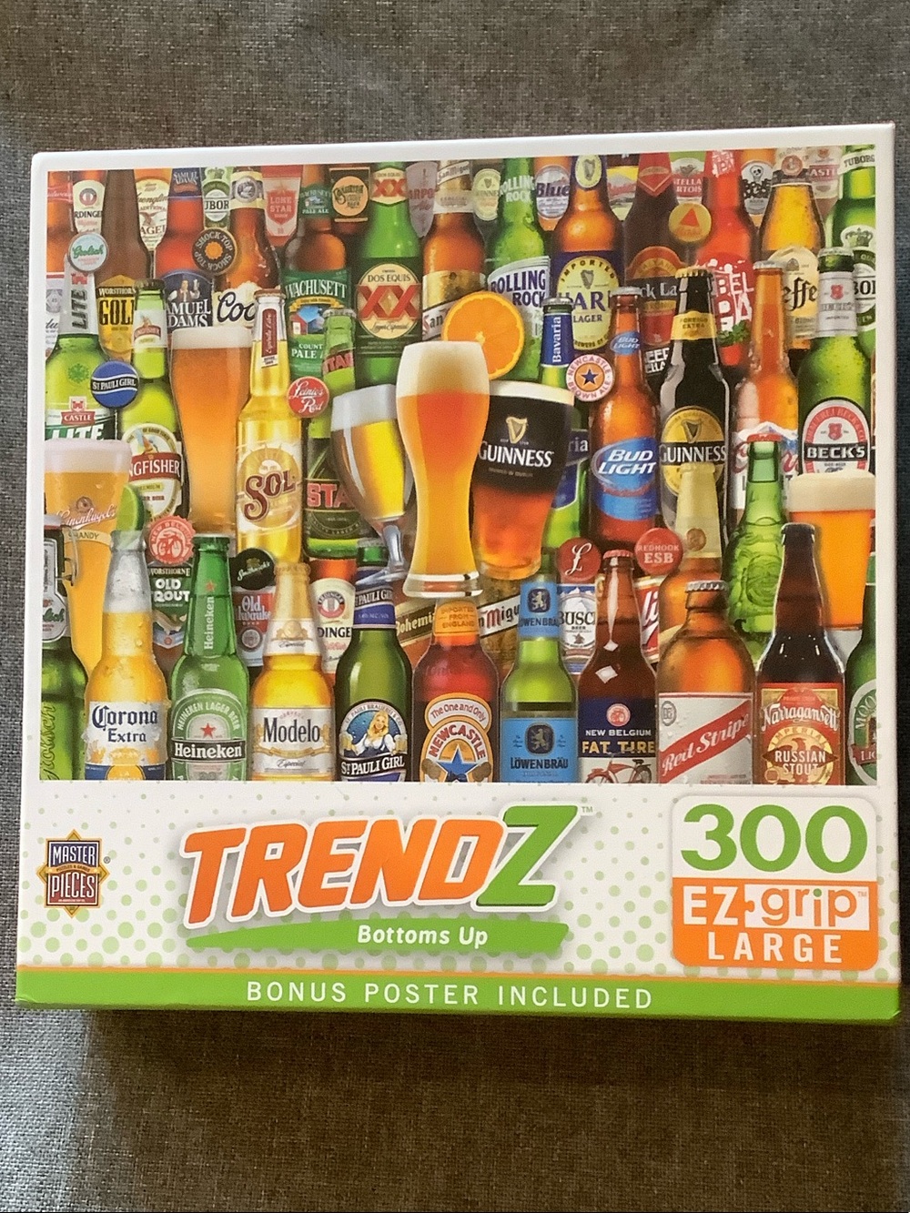 Masterpieces Trendz Bottoms Up 300 piece puzzle 🧩